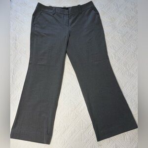 Talbots Charcoal Signature Boot Trousers Size 12 Petite